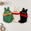 Baby Girls Flower Crochet Embroidered Knitwear Rompers Wholesale 220817261