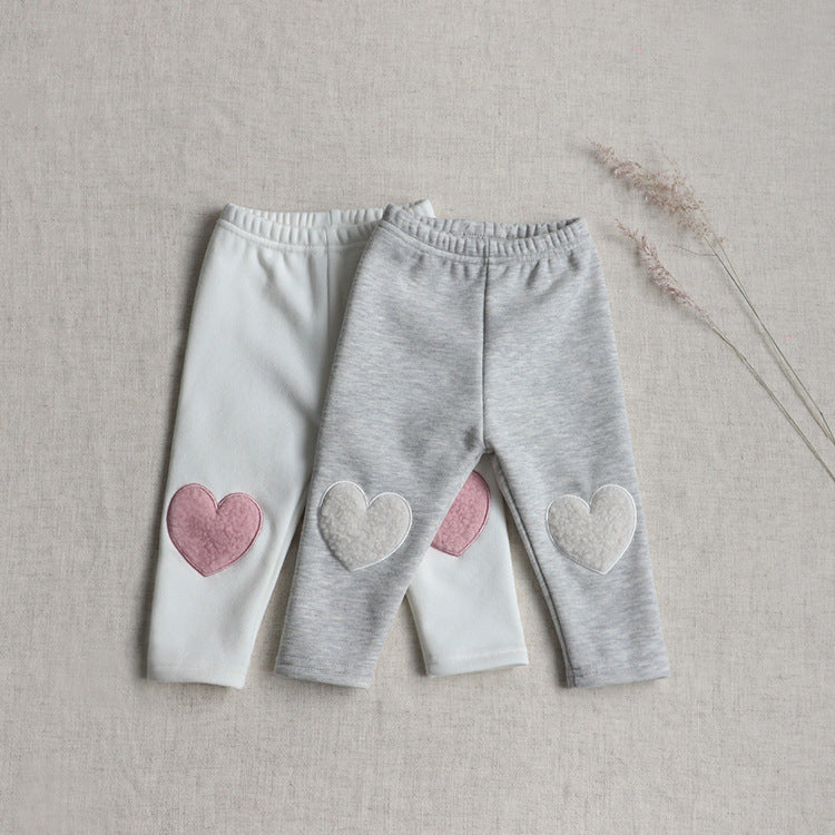 Baby Girls Love heart Pants Wholesale 221021231