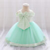 Baby Girls Solid Color Dressy Princess Dresses Wholesale 230803222