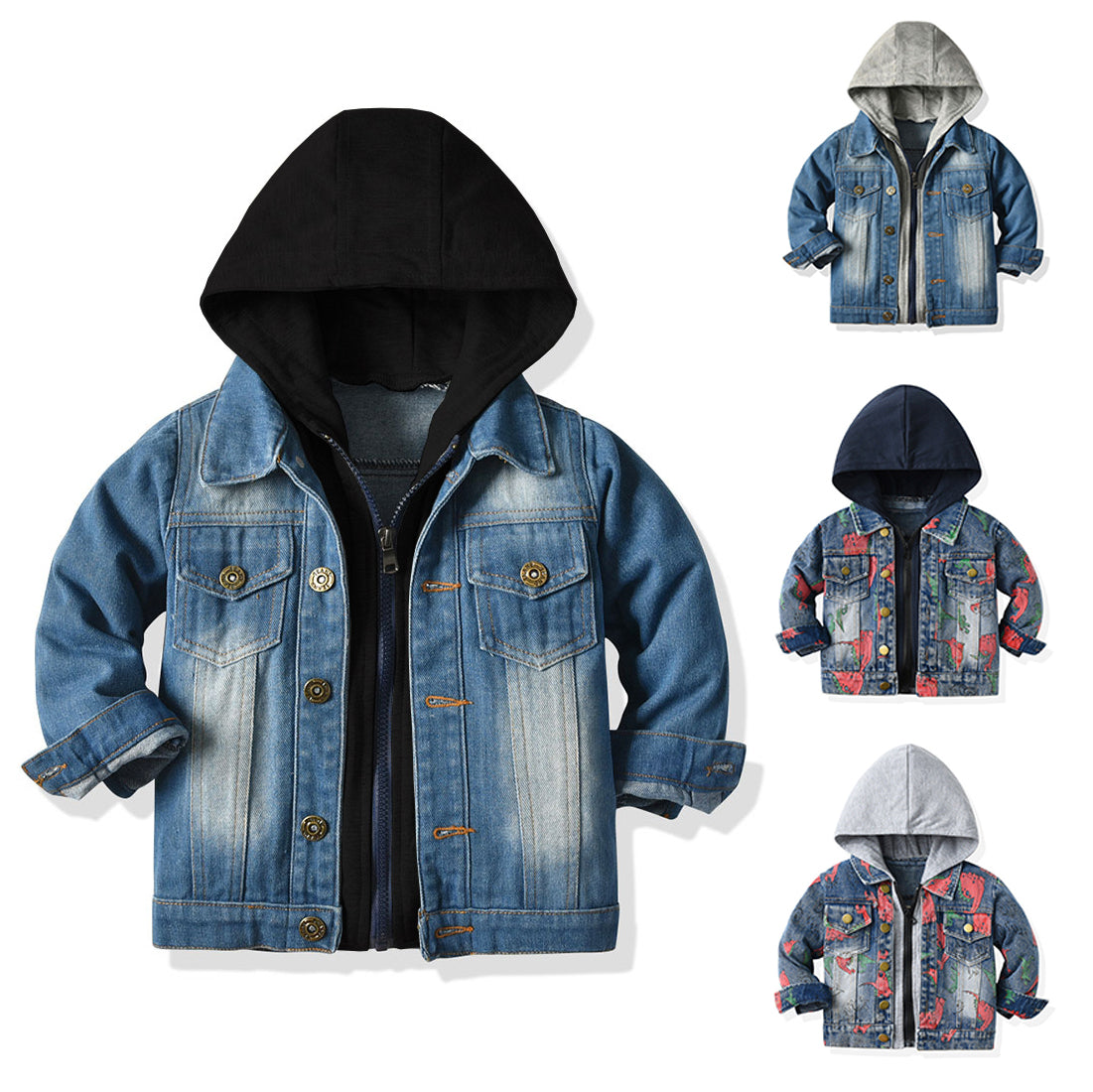 Baby Kid Big Kid Boys Cartoon Print Jackets Outwears Wholesale 221104552