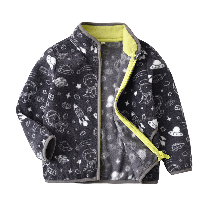 Baby Kid Boys Animals Cartoon Print Jackets Outwears Wholesale 220802182