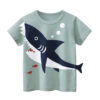 Baby Kid Boys Animals Print T-Shirts Wholesale 220518449
