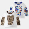 Baby Kid Boys Camo Animals Cartoon Print Tops Wholesale 22111752