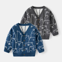 Baby Kid Boys Cartoon Cardigan Wholesale 221209192