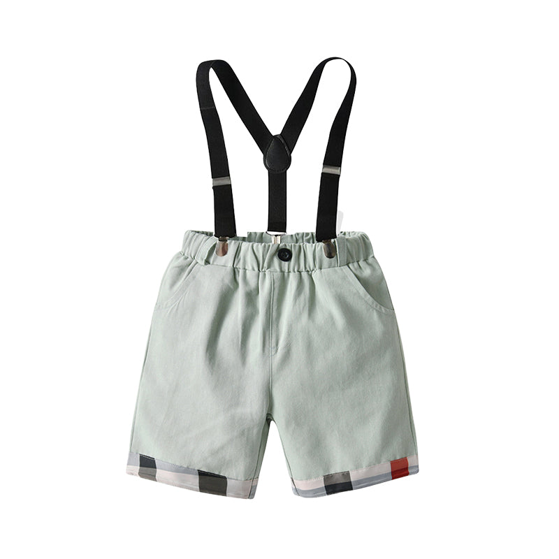 Baby Kid Boys Checked Rompers Wholesale 22053144