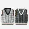 Baby Kid Boys Checked Vests Waistcoats Wholesale 220817209