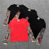 Baby Kid Boys Color-blocking Print Tops Wholesale 22011466