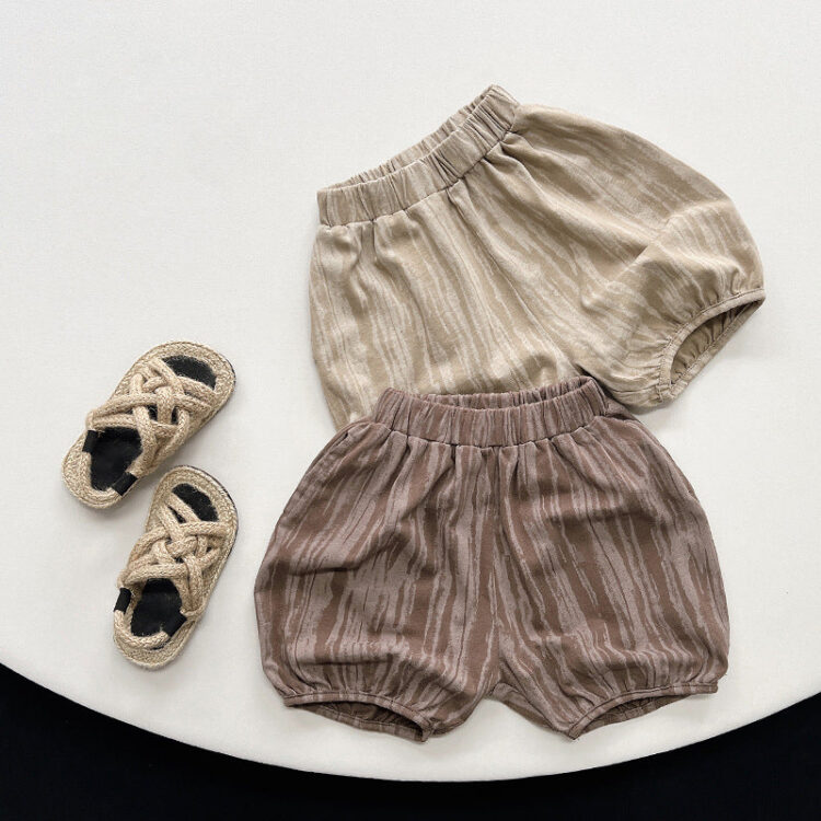 Baby Kid Boys Color-blocking Shorts Wholesale 24080243