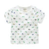 Baby Kid Boys Dinosaur Cartoon Print T-Shirts Wholesale 220302369