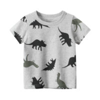 Baby Kid Boys Dinosaur Cartoon Print T-Shirts Wholesale 220414113