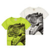 Baby Kid Boys Dinosaur Print T-Shirts Wholesale 22041407