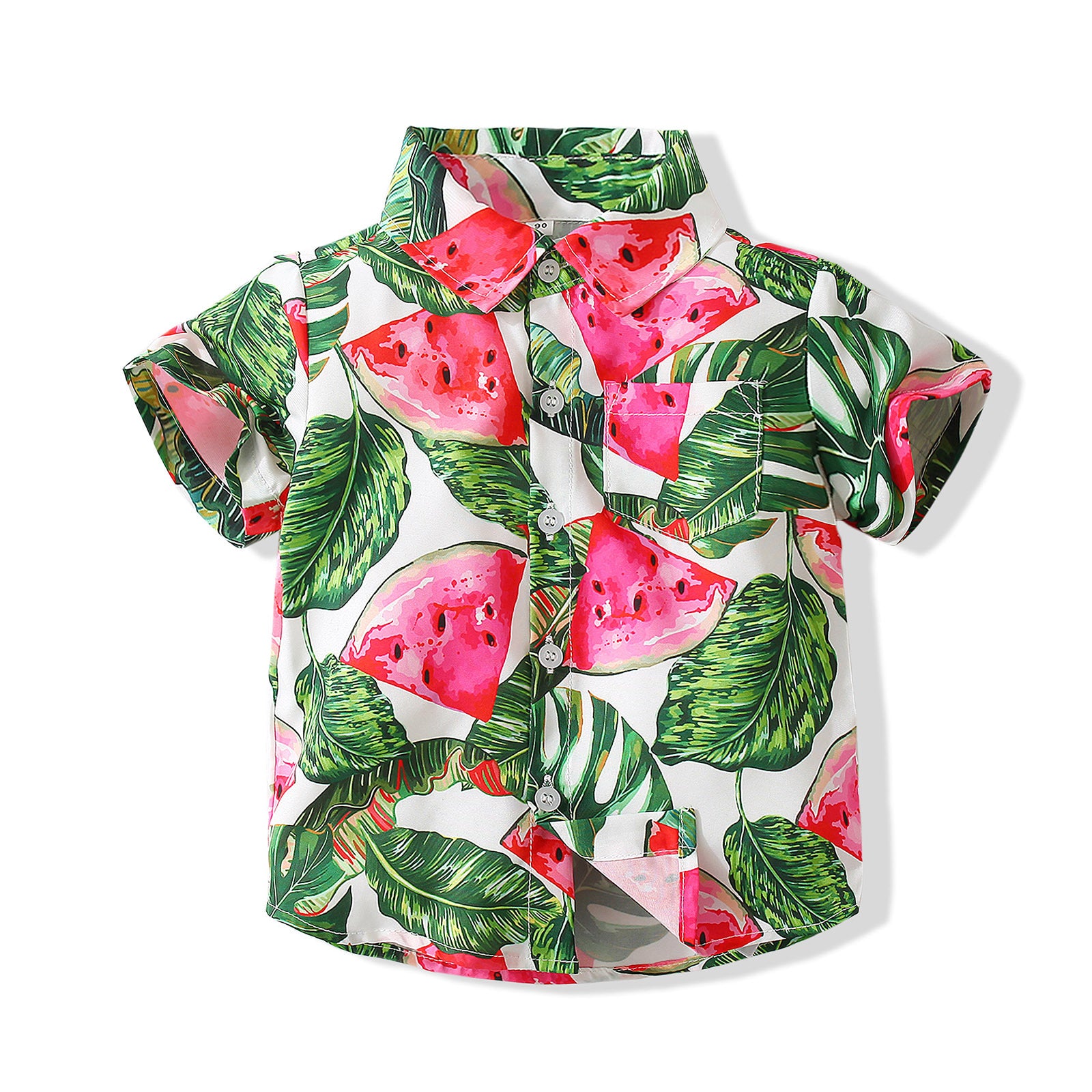Baby Kid Boys Fruit Print Shirts Wholesale 230308371