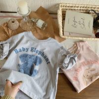 Baby Kid Boys Letters Animals Print T-Shirts Wholesale 230407313