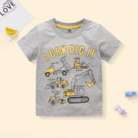 Baby Kid Boys Letters Car Print Tops Wholesale 250403101