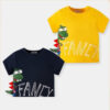 Baby Kid Boys Letters Dinosaur Tops Wholesale 24040911