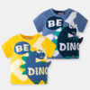 Baby Kid Boys Letters Dinosaur Tops Wholesale 24040920