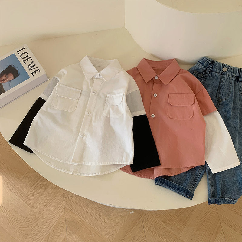 Baby Kid Boys Letters Shirts Wholesale 230210412