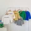 Baby Kid Boys Letters Tops Wholesale 220829426