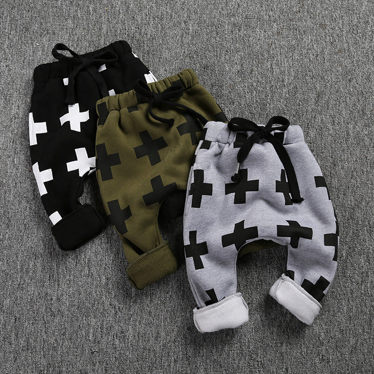 Baby Kid Boys Print Pants Wholesale 23011001