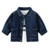 Baby Kid Boys Solid Color Jackets Outwears Wholesale 221209393