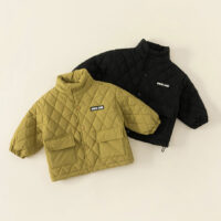 Baby Kid Boys Solid Color Jackets Outwears Wholesale 24091308