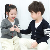 Baby Kid Boys Striped Cardigan Wholesale 221206174