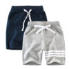 Baby Kid Boys Striped Sports Shorts Wholesale 22041406