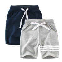 Baby Kid Boys Striped Sports Shorts Wholesale 22041406