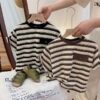 Baby Kid Boys Striped T-Shirts Wholesale 250508115