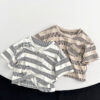 Baby Kid Boys Striped Tops Wholesale 24080223
