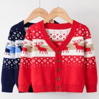 Baby Kid Girls Animals Cartoon Crochet Cardigan Wholesale 22113066