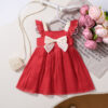 Baby Kid Girls Bow Dresses Wholesale 25070831