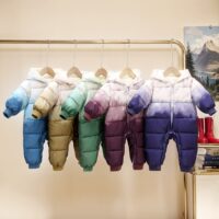 Baby Kid Girls Boys Color-blocking Jumpsuits Wholesale 24091345