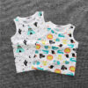 Baby Kid Girls Boys Fruit Cartoon Print Tank Tops Wholesale 22030801