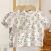 Baby Kid Girls Boys Fruit Print Tops Wholesale 25040307