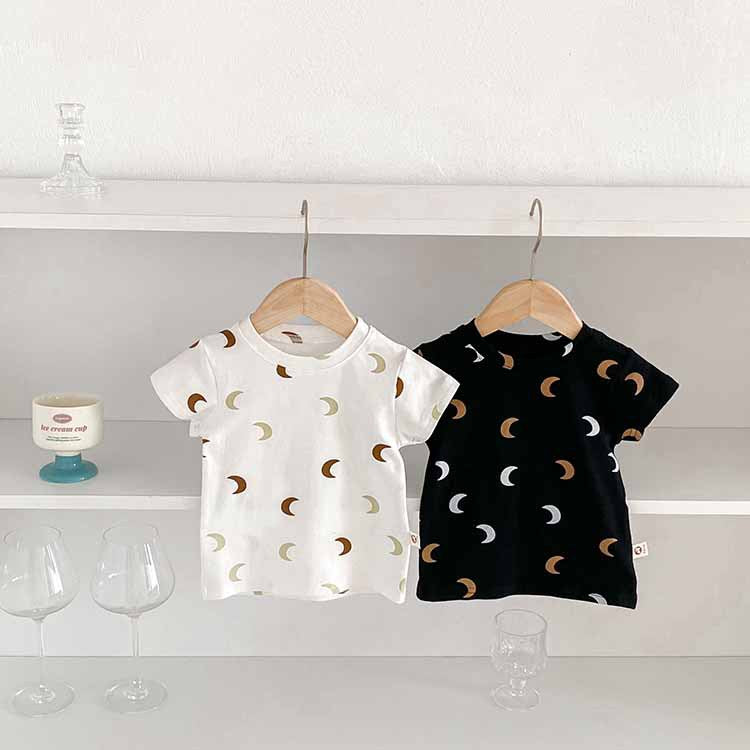 Baby Kid Girls Boys Galaxy Print T-Shirts Wholesale 25040326