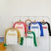 Baby Kid Girls Boys Letters Tops Wholesale 220829425