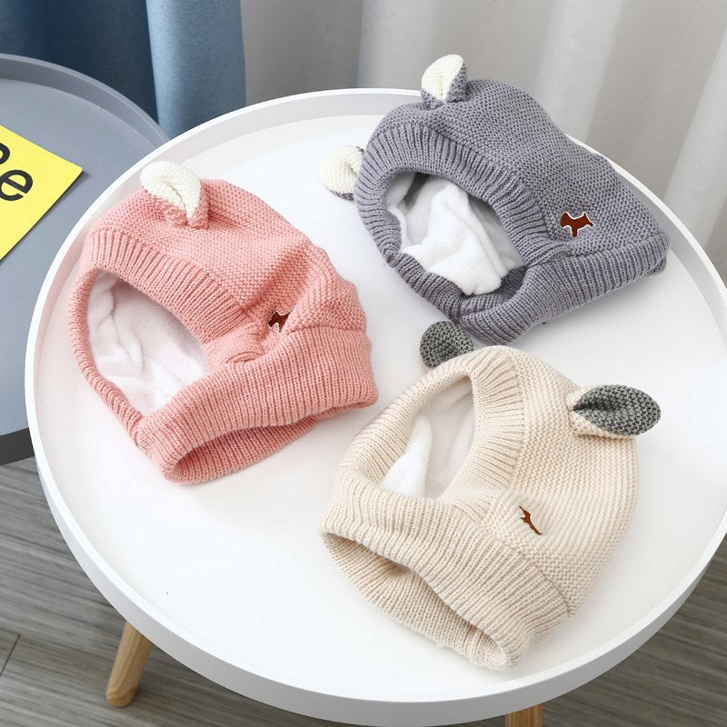 Baby Kid Girls Boys Solid Color Cartoon Accessories Hats Wholesale 240913104