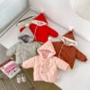 Baby Kid Girls Boys Solid Color Jackets Outwears Wholesale 240913168