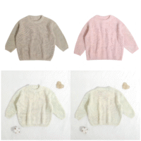 Baby Kid Girls Boys Solid Color Sweaters Wholesale 24091322