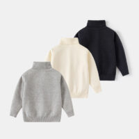 Baby Kid Girls Boys Solid Color Sweaters Wholesale 24091330