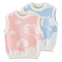 Baby Kid Girls Cartoon Crochet Vests Waistcoats Wholesale 221206329