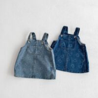 Baby Kid Girls Cartoon Print Dresses Wholesale 25050859