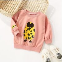Baby Kid Girls Cartoon Print Hoodies Swearshirts Wholesale 220920333