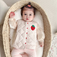 Baby Kid Girls Cartoon Vests Waistcoats Wholesale 221018291