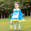 Baby Kid Girls Color-blocking Bow Dressy Birthday Party Spanish Dresses Princess Dresses Wholesale 982610297