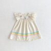 Baby Kid Girls Color-blocking Cartoon Dresses Wholesale 25050844