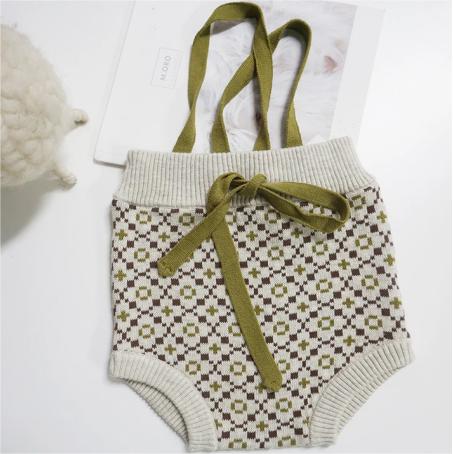 Baby Kid Girls Crochet Knitwear Rompers Wholesale 22081153