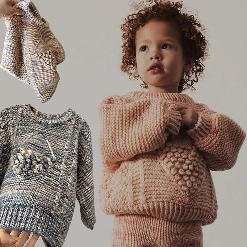 Baby Kid Girls Crochet Sweaters Wholesale 221028576