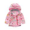 Baby Kid Girls Flower Animals Cartoon Print Jackets Outwears Wholesale 22110745